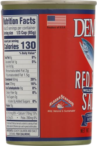 Demings Wild Caught Alaskan Salmon, 14.75 oz