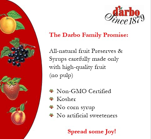 darbo All Natural Fruit Spread Marasque, Sour Cherry, 16 Oz