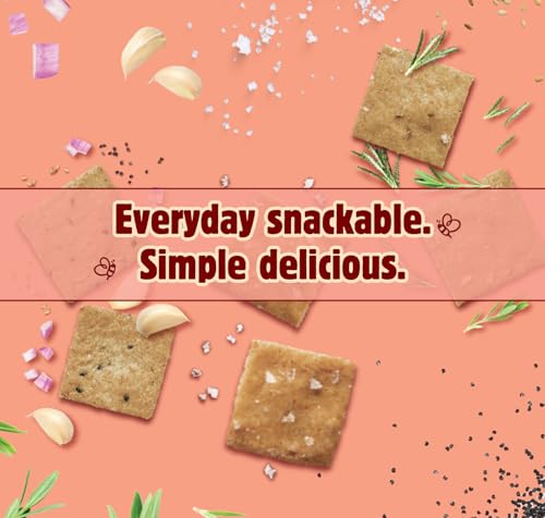 Better with Buckwheat Sea Salt Crackers, 6-Pack - A Complete Protein, Gluten-Free Crackers, Healthy Snack Crackers, Grain-Free,
