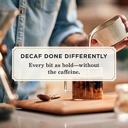 Peets Coffee Dark Roast Decaffeinated K-Cup Pods, 96 Count (4 Boxes of 24), Decaf House Blend, Model 515045