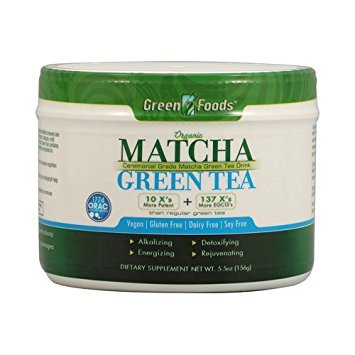 Green Foods Tea Grn Matcha 5.5 oz ( Multi-Pack)12