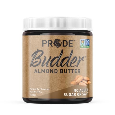 Pride Foods Almond Butter, Paleo, Keto, Vegan, Gluten-Free, 19 oz