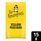 Sir Kensingtons Yellow Mustard Packette  Non-GMO  No Artificial Colors  No Artificial Flavors  Soy Free  Gluten Free  Vegan  15g Packette  Pack of 600