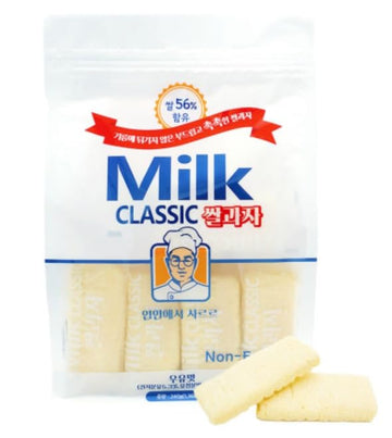 Milk Classic Rice Cracker ?? ??? ??? 240g (240g, Milk)