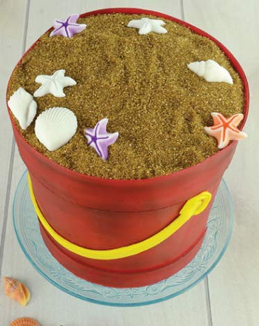 Edible Beach Ocean Water Cake & Cupcake Decoration Topper Confetti Sprinkles (Edible Sand)