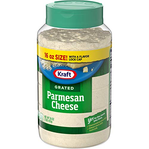 Kraft Grated Parmesan Cheese, 16 Ounce (Pack of 3) - J18D-854