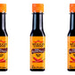 Mexico Lindo Picante Negra Hot Sauce, Light & Spicy, 8,400 Scoville, 5 Fl Oz (Pack of 3) - Perfect for Asian Food, Seafood & Meat