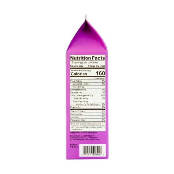Ralston Family Farms, Rice White Jasmine, 24 Ounce