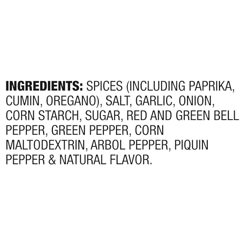 Cholula Seasoning Mix  Original Fajita  Medium Heat  For Chicken  Steak  Shrimp & Veggie Fajitas  0.87 oz (Pack of 12)