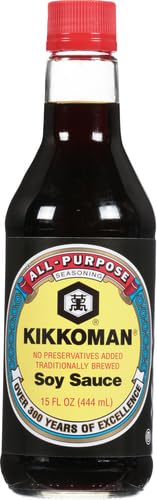 Kikkoman Naturally Brewed Soy Sauce,1L