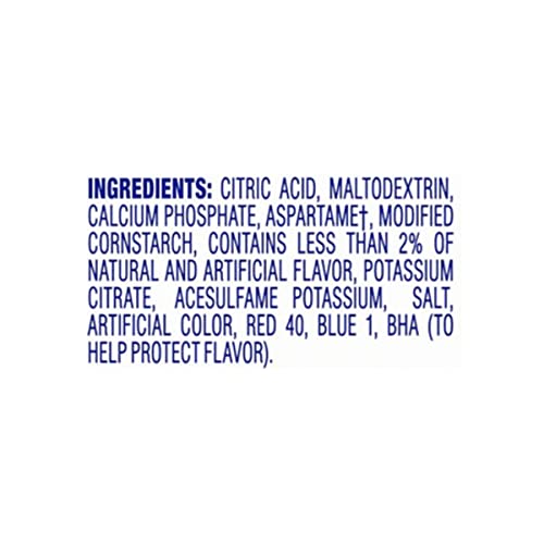 Crystal Light Fruit Punch Artificially Flavored Powdered Drink Mix, 72 ct Pack, 12 Canisters of 6 Pitcher Packets