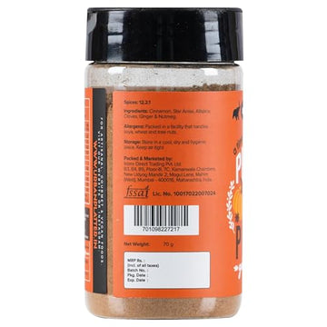 Urban Platter Pumpkin Spice Powder, 70G | Classic Warm Spice Blend | Ideal For Coffee, Baked Goodies
