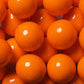 Bayside Candy 1" Large Gumballs - Colored Gumball Collection - Gumball Machine - Orange Gumballs 1" Large (1Lb)