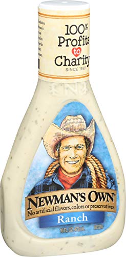 Newman's Own Salad Dressing, Ranch, 16 Ounce