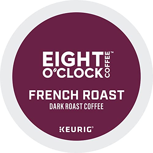 Eight OClock Coffee French Roast  Single-Serve Coffee K-Cup Pods  Dark Roast  60 Count