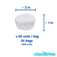 Cloudbites | Toasters | Individually Wrapped Marshmallows | 50 Units/Bag | Great For S'Mores Or Snacks (Case X 24 Bags | 1,200 U