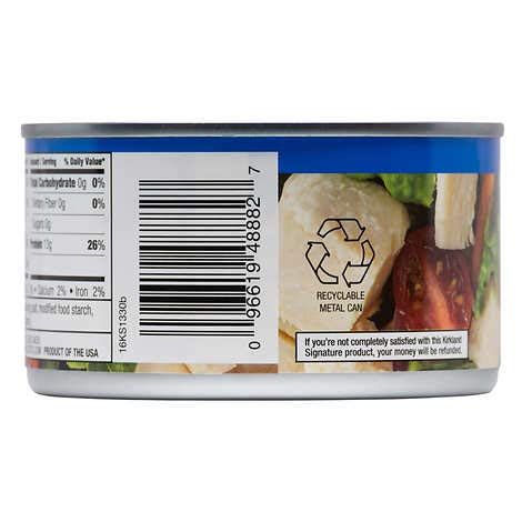 Kirkland Chicken Breast In Water 12.5 Oz. Cans - 6 Count - Premium Chunk - Great For Chicken Salad, Quesadillas, Soups, And Cass
