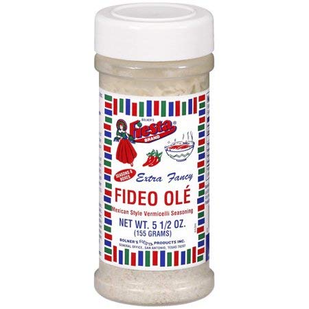 Bolner's Fiesta Mexican Seasonings & Spices 4.5oz - 6oz (Pack of 3) Choose Flavor Below (Fideo Ole 5.5oz)