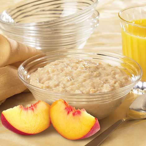 Nutmeg State Nutrition Healthywise - High Protein Oatmeal, 15G Protein, Low Calorie, High Fiber, Low Sugar, Low Fat, Ideal Protein Compatible, 7 Servings Per Box (Peaches And Cream)