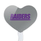 GRAPHICS & MORE Cupcake Picks Set of 6, Acrylic, University of Mount Union Heart Decoration, One Size, Model CUPCAKE.HEART.CLCMUC.Z007792