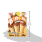 Hapi Bing Bing Crispy Cone Snack, Chocolate Flavor, 2.5 Oz