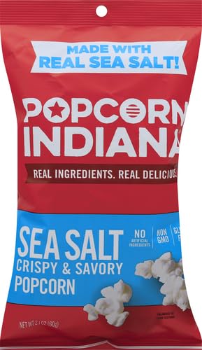 Popcorn, Indiana Sea Salt, 2.1-Ounce (Pack Of 6)