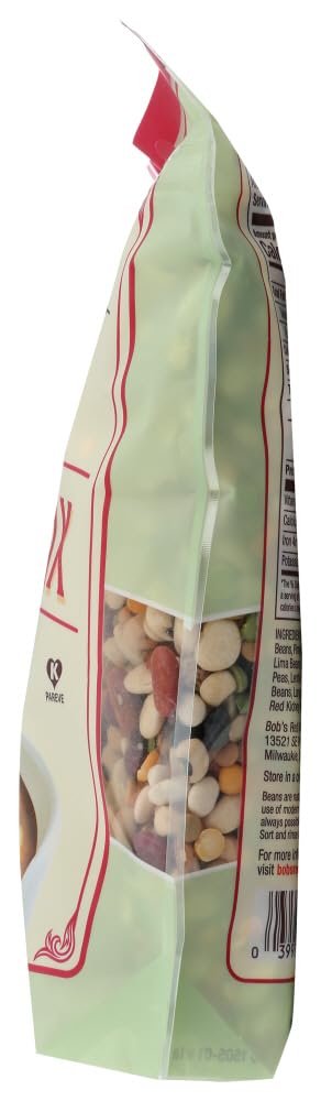Bob'S Red Mill 13 Bean Soup Mix 29 Oz (Two Pack, 58 Oz Total) - Hearty & Savory Blend Of Beans, Peas, And Lentils - High Fiber S