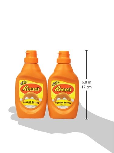 Reese's Peanut Butter Topping, 7-Ounce Bottle (Pack of 3)