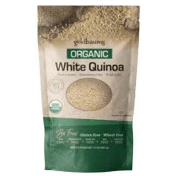 GoldbaumS Organic White Quinoa  Kosher For Passover  Gluten Free  12 Oz  High In Protein And Fiber