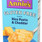 Annies Homegrown 22719 Cheddar Rice Pasta