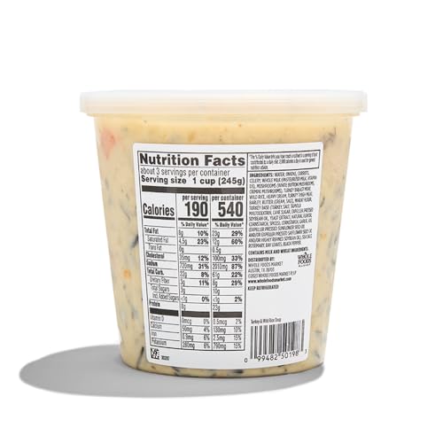 Whole Foods Market Kitchens Turkey & Wild Rice Soup, 24 OZ