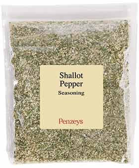 Shallot Pepper Seasoning By Penzeys Spices 4.8 Oz 1.5 Cup Bag (Pack Of 1)
