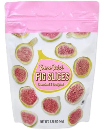 Generic Trader Joe'S Freeze-Dried Fig Slices Unsweetened & Unsulfured 1.76Oz/50G (Pack Of 2), Small