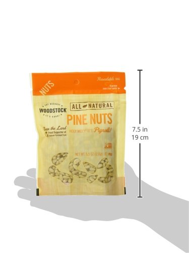 Woodstock Pine Nuts 5.5-Ounce Bags (Pack of 2)
