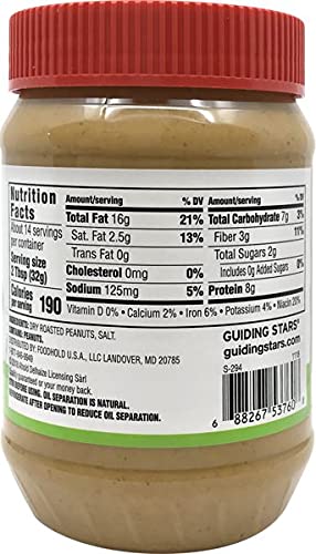 Natures Promise Peanut Butter Creamy 16 Oz