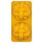 The Dreidel Company Silicone Challah Braid Bread Mold Bakeware, Small Challettes, Perfect Kosher Challah Braided Baking Mold Pan