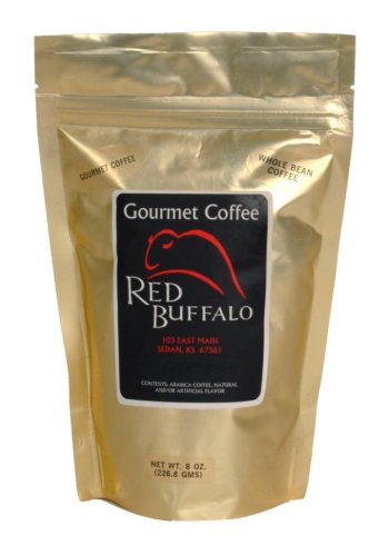 Red Buffalo Swiss Chocolate Almond Coffee, Whole Bean, 1 pound
