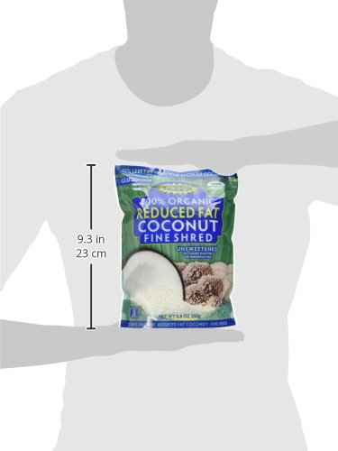 Let'S Do Organic Lite Coconut, Shredded, 8.8 Ounce