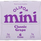 OLIPOP Minis Prebiotic Soda Pop  Classic G  Pantry Pack Packed with Prebiotics  Fiber  and Botanicals  Gluten Free  Vegan  GMO Free  7.5oz (6-Cans)