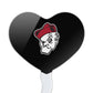 GRAPHICS & MORE Cupcake Picks Set of 6 - Ohio Wesleyan University Heart Design - Acrylic