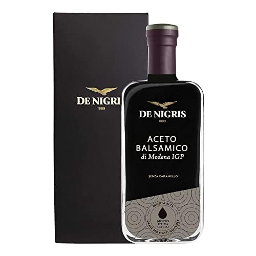 De Nigris Balsamic Vinegar Of Modena Excellence Line - Platinum Eagle (65% Grape Must) 8,5 Oz (250ml) | Balsamic Vinegar From Mo