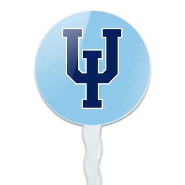 Upper Iowa University Secondary Logo Cupcake Picks Toppers Decoration Set Of 6