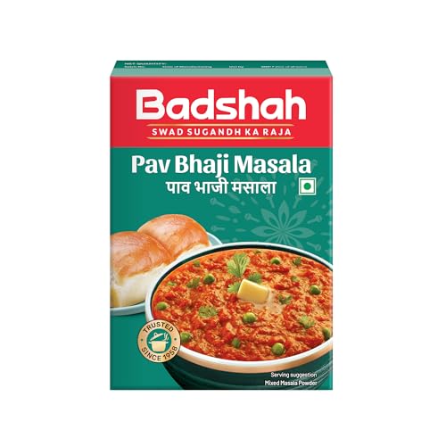 Badshah Pav Bhaji Masala - 100G | Unique Blend Of Spices For Earthy Aroma & Rich Taste | Spice For Regional & Traditional Recipes