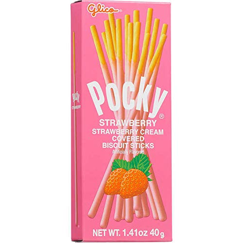 Pocky Strawberry 10Ct 1.41Oz