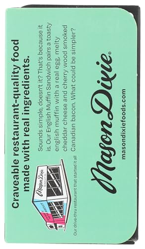 Mason Dixie Biscuit Co English Muffin Sandwich With Canadian Bacon, Egg & Cheese, 4.3 Oz