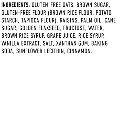 CYBELES FREE TO EAT Gluten-Free Vegan Cookies, Soft-Baked Snack, Oatmeal Raisin, 6 oz Box (Pack of 6)