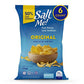 Saltme! Original Better For You Potato Chips - 6Ct 5Oz Bags - 50% Less Sodium, Kosher, Healthier Snack Pack- Best Full Flavor, N