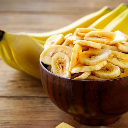 Elan Organic Banana Chips, Non-Gmo, Vegan, Gluten-Free, Kosher, Sweetened With Organic Sugar, Crunchy Snacks, Sweet Snacks, 8 Pa