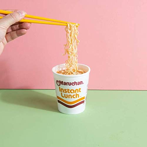 Maruchan Instant Lunch Hot & Spicy Beef, Ramen Noodle Soup, Microwaveable Meal, 2.25 Oz, 12 Count
