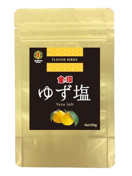 KINJIRUSHI BRAND Japanese Yuzu Salt - Gluten Free, Vegan, 3.5 oz